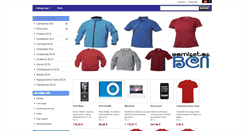 Desktop Screenshot of camisetas-bcn.com